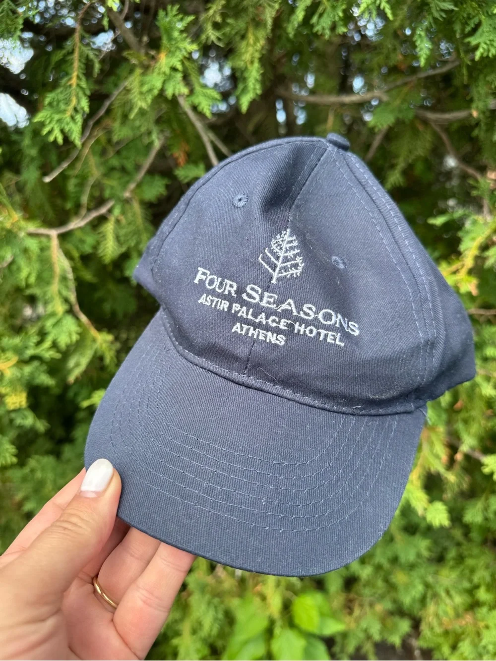 The Four Seasons Athens Greece Hotel Cap Hat